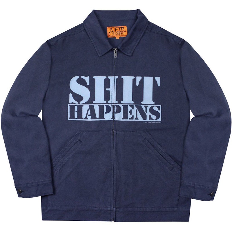 FTP Shit Happens Jacket Navy