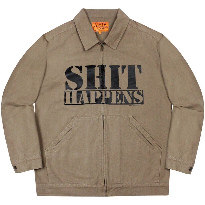 FTP Shit Happens Jacket Tan