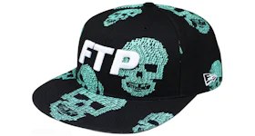 FTP Skull Fitted Hat Black