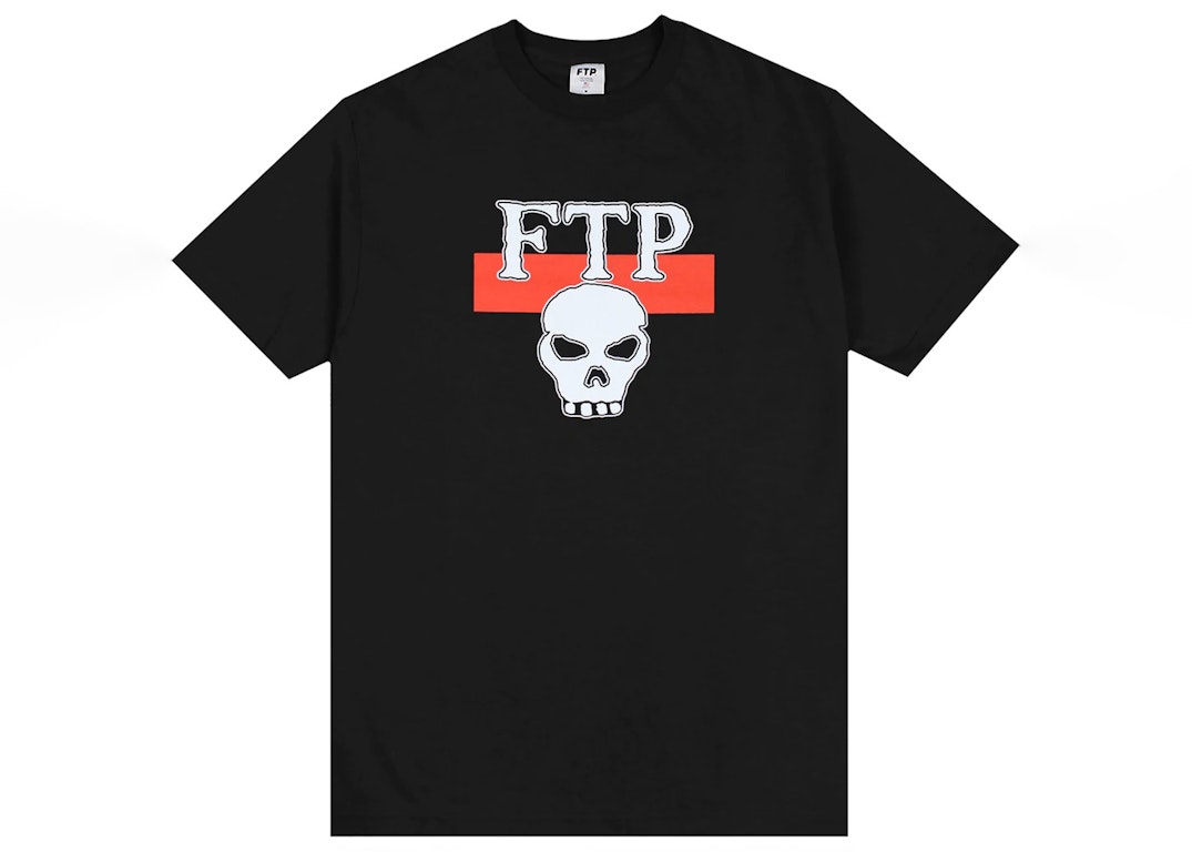 Pre-owned Ftp Skull Tee (ss22) Black