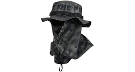 FTP Spell Out Face Mask Boonie Hat Night Camo