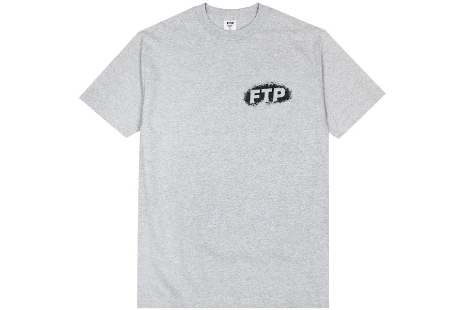 FTP Splatter Logo Tee Heather Gray