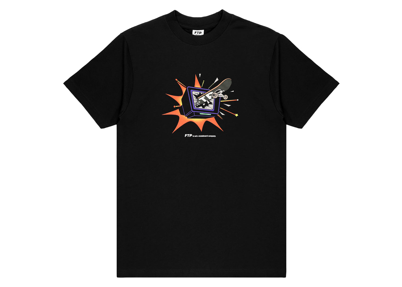 FTP TV Guide Tee Black メンズ - SS24 - JP