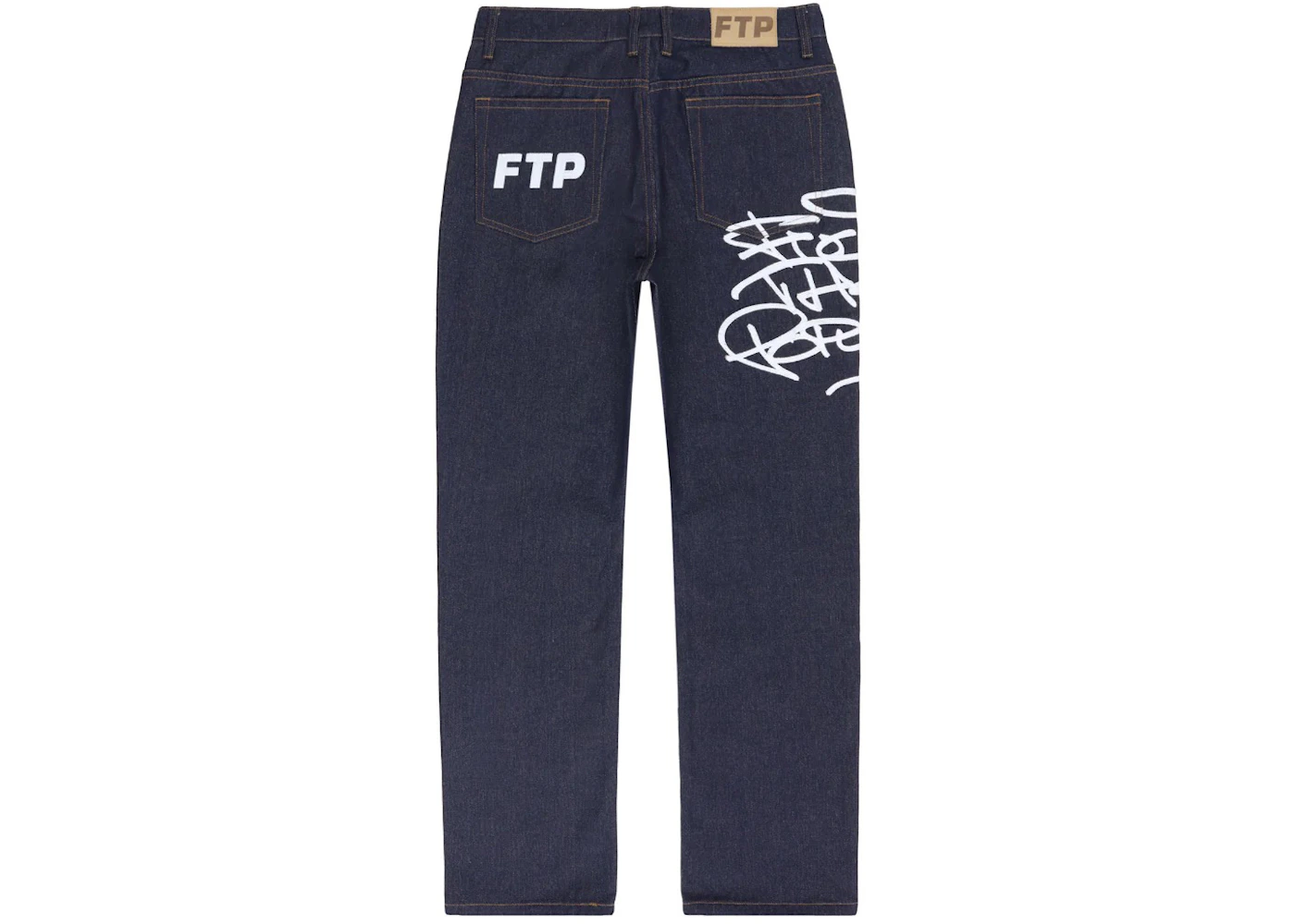 FTP Tag Denim Pant Indigo Men's - SS23 - US