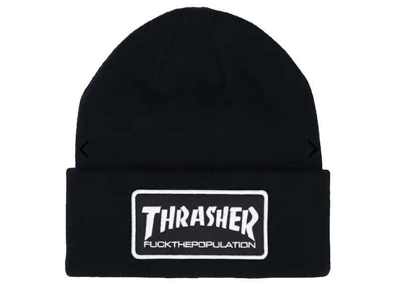 FTP Thrasher Logo Beanie Black