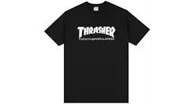 FTP Thrasher Logo Tee Black