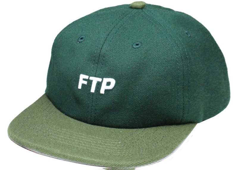 FTP Two Tone Logo 6-Panel Forest Green