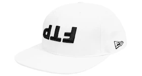 FTP Upside Down Fitted Hat White