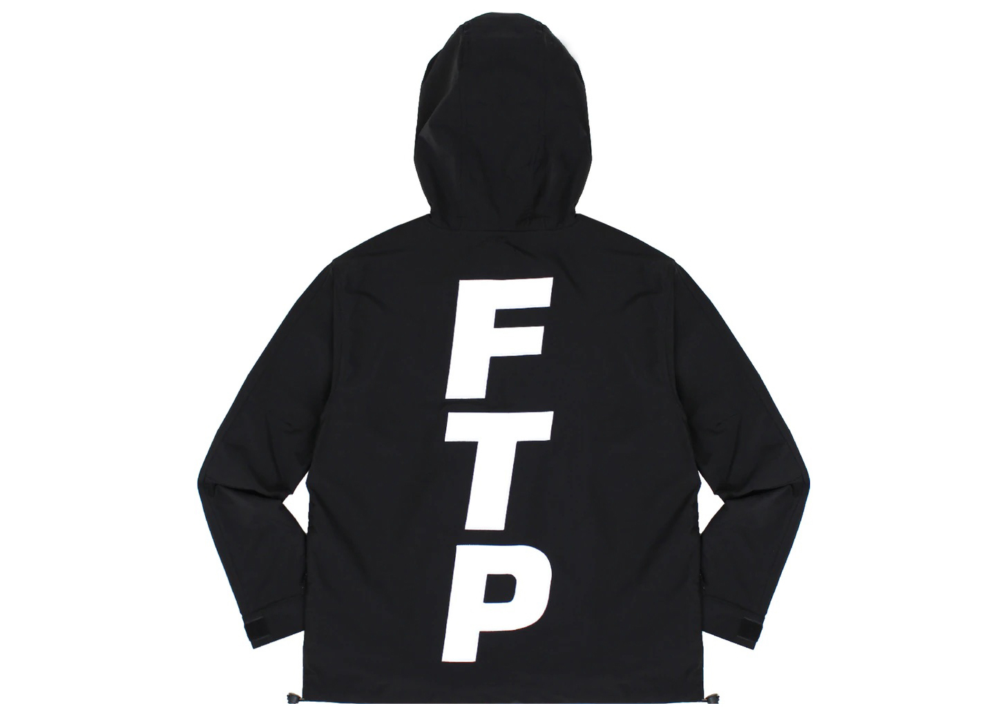 FTP Vertical Logo Anorak Black メンズ - SS22 - JP