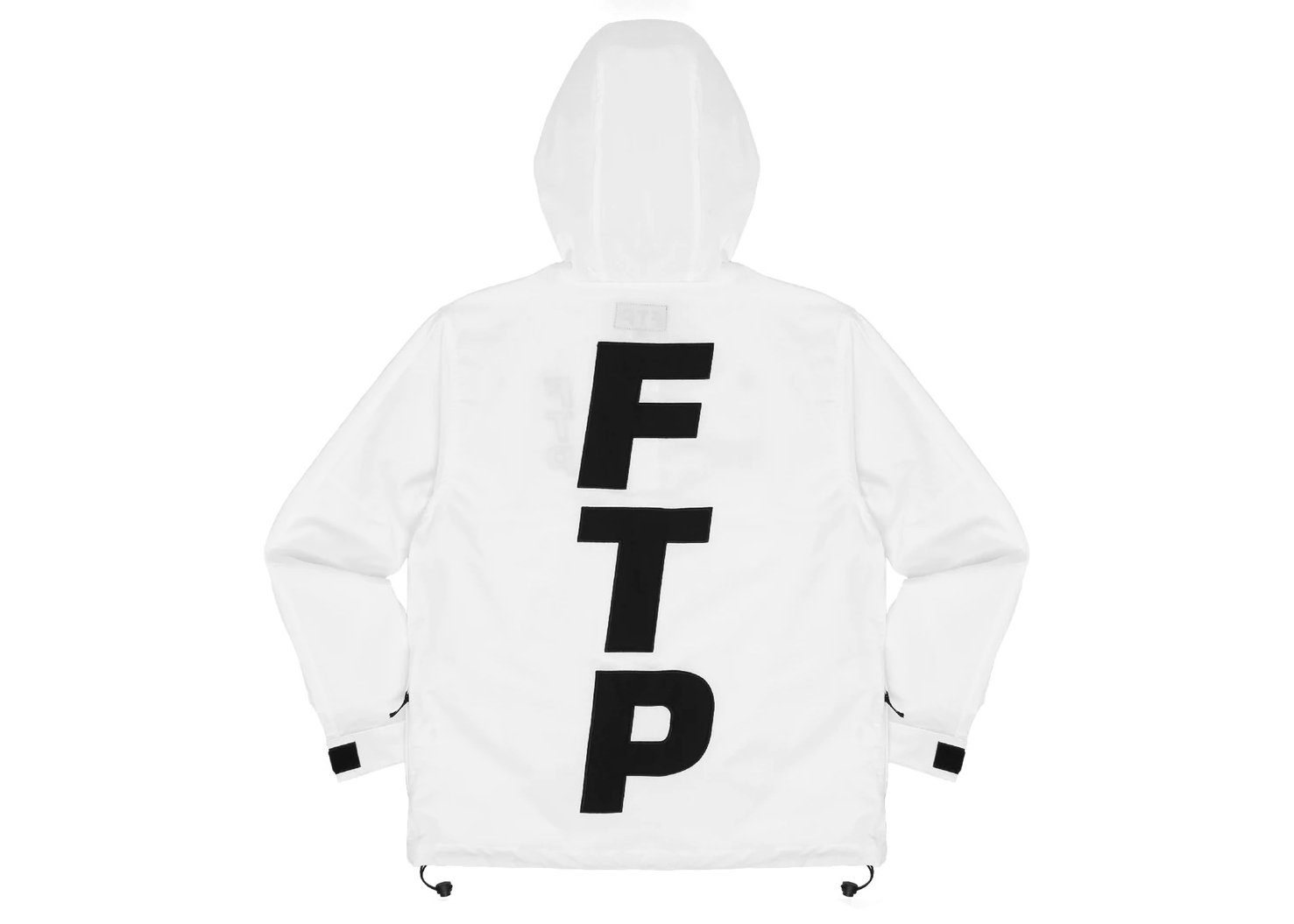 FTP Vertical Logo Anorak White メンズ - SS22 - JP