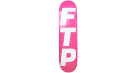 FTP Vertical Logo Skateboard Deck Pink