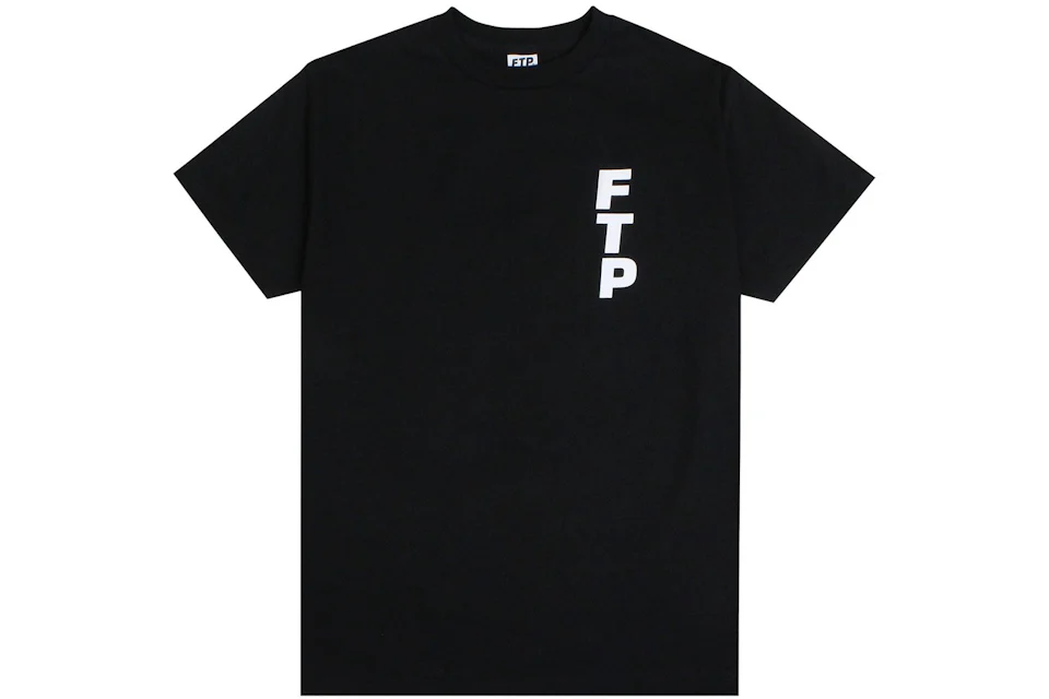 FTP Vertical Logo Tee Black