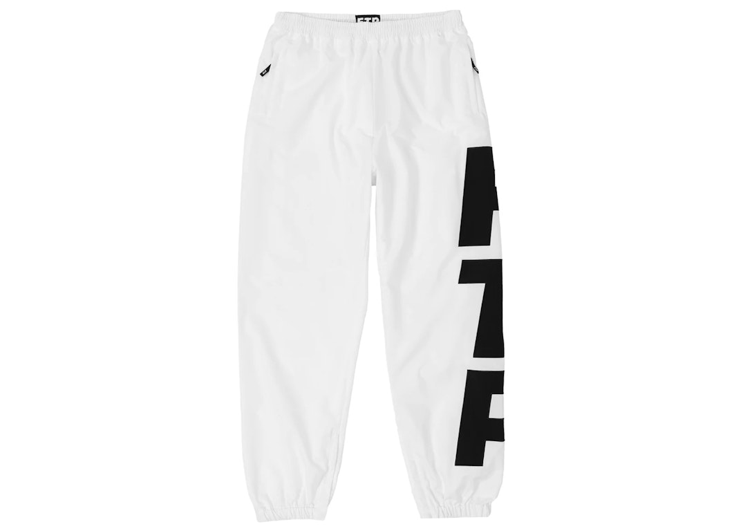 Pre-owned Ftp Vertical Logo Track Pant White