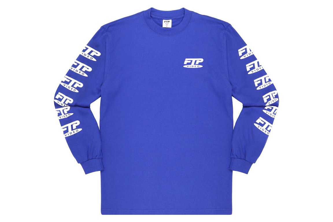 Pre-owned Ftp Video L/s Tee Royal