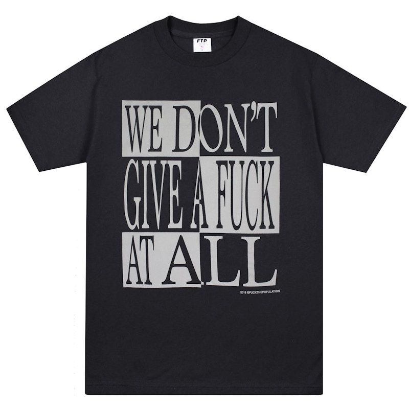 FTP WDGAF Tee Black