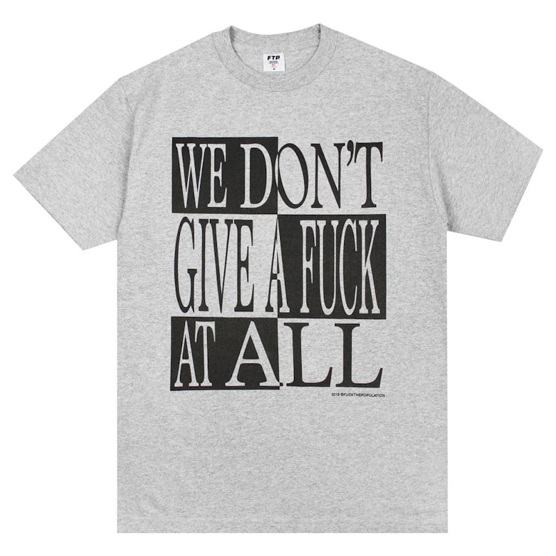 FTP WDGAF Tee Heather Gray