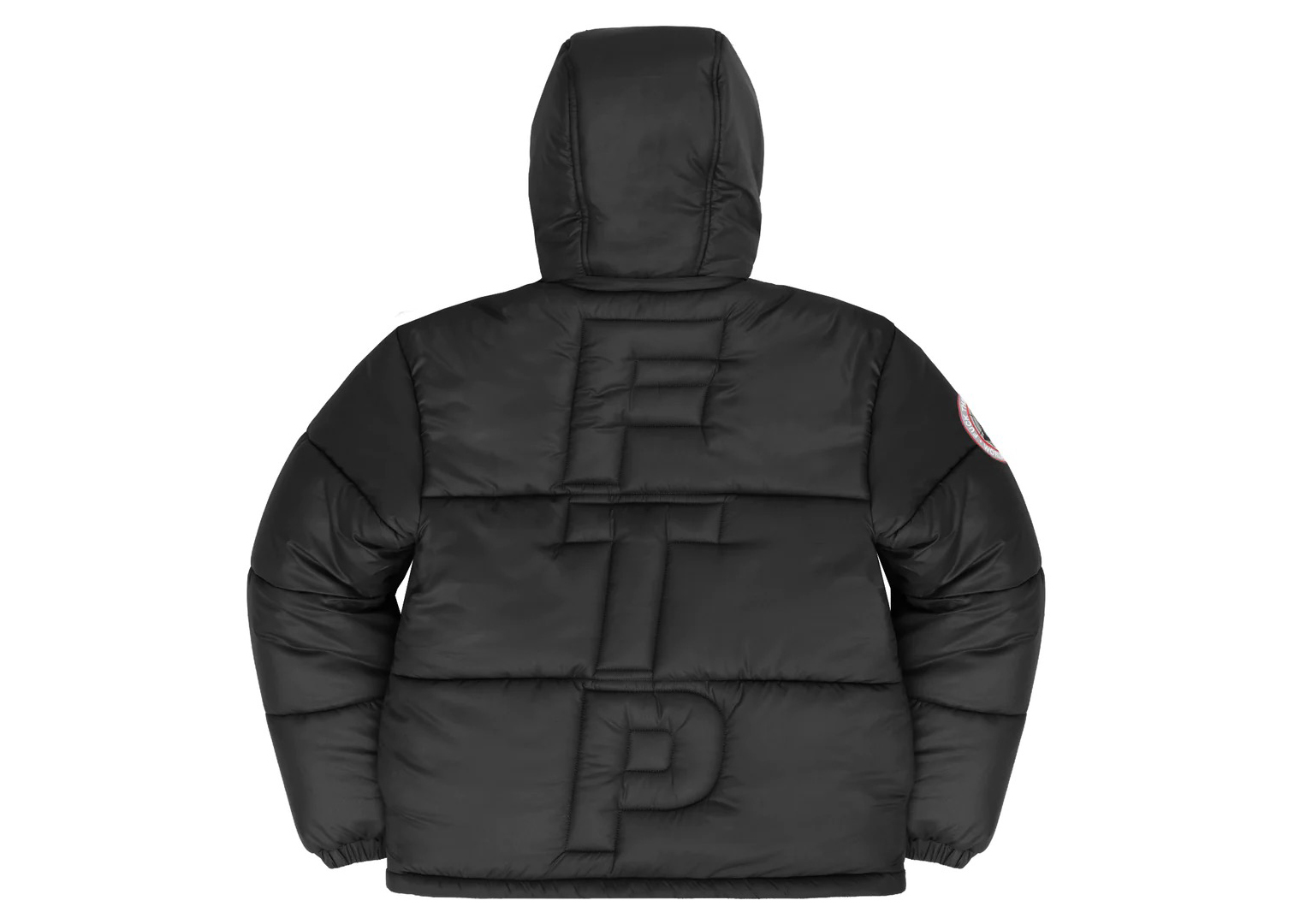 ファッションFTP world domination puffer jacket plum