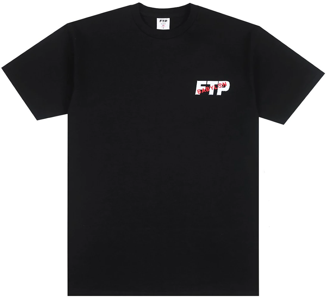 FTP x Babylon Logo Tee Black Men's - FW20 - US