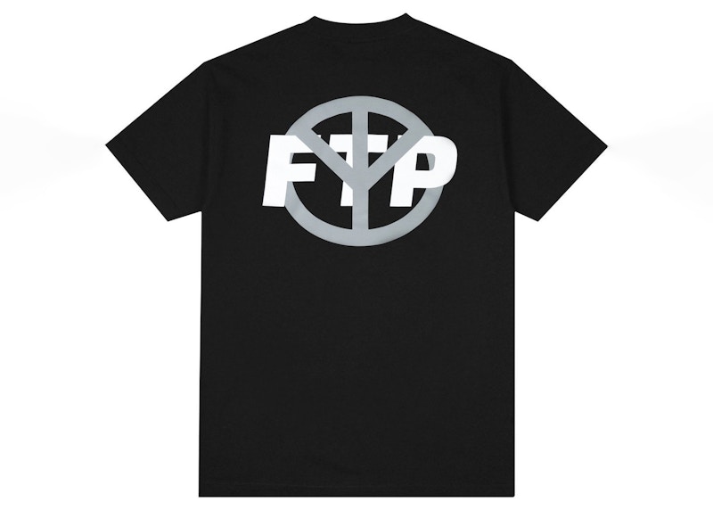 Pre-owned Ftp Men's  X Babylon Logo Tee Shirt (fw21) In Black