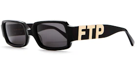 FTP x Crap Eyewear The FTP Square Sunglasses Black Bio