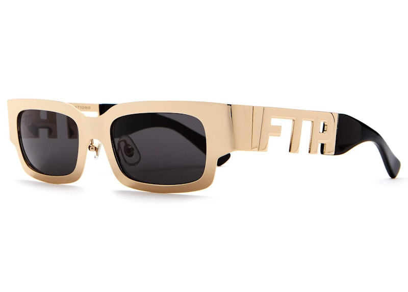 FTP x Crap Eyewear The FTP Steel Sunglasses Polished Gold