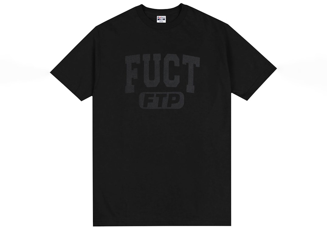 Pre-owned Ftp X Fuct Academy Tee Black