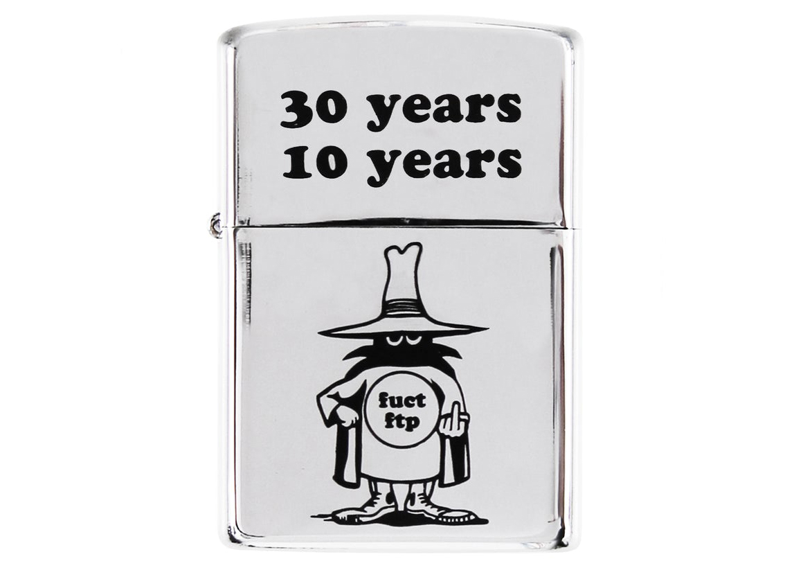 FTP x FUCT Anniversary Lighter Silver - SS22 - US
