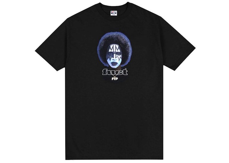 FTP x FUCT Black Ace Tee Black Men's - SS22 - US