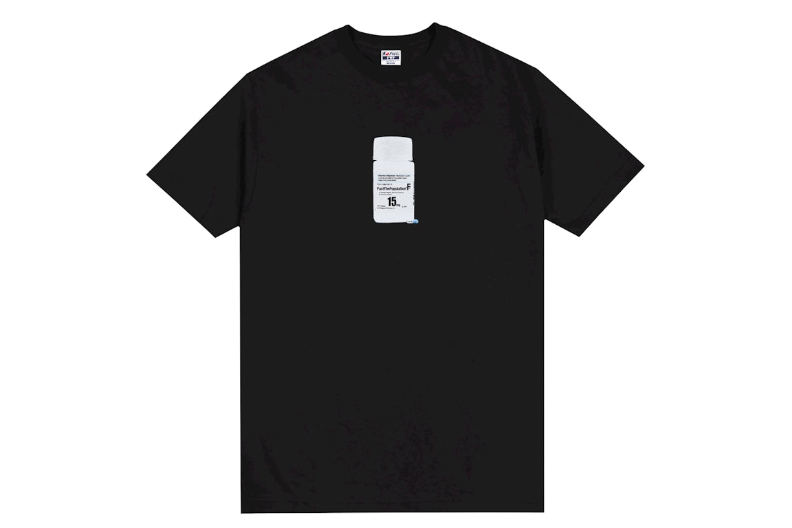 Pre-owned Ftp X Fuct Pill Bottle Tee Black