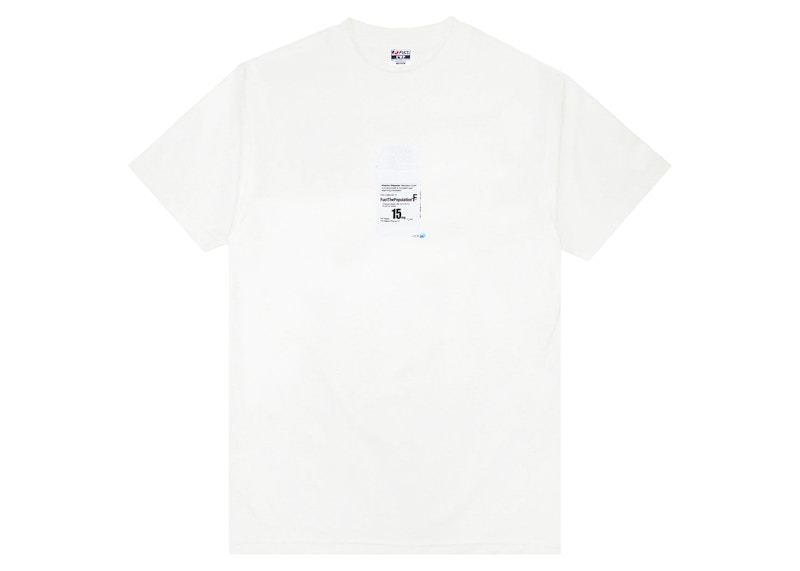 FTP x FUCT Pill Bottle Tee White Men's - SS22 - GB