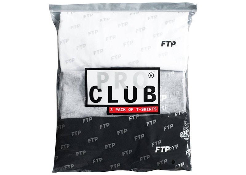 FTP x Pro Club 3 Pack Tee Multi - SS21 Men's - US