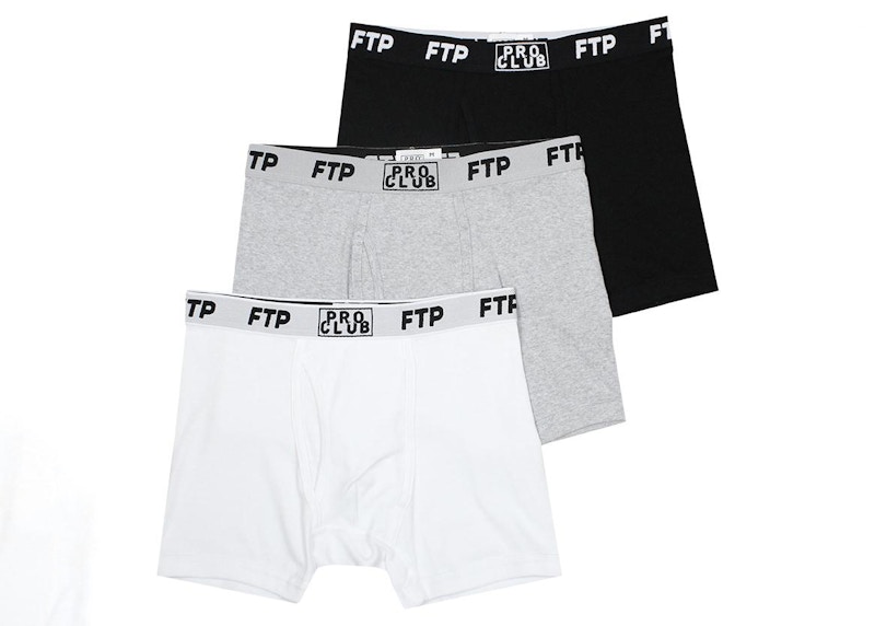 FTP x Pro Club Boxer Briefs (3 Pack) Multi Men's - FW21 - US