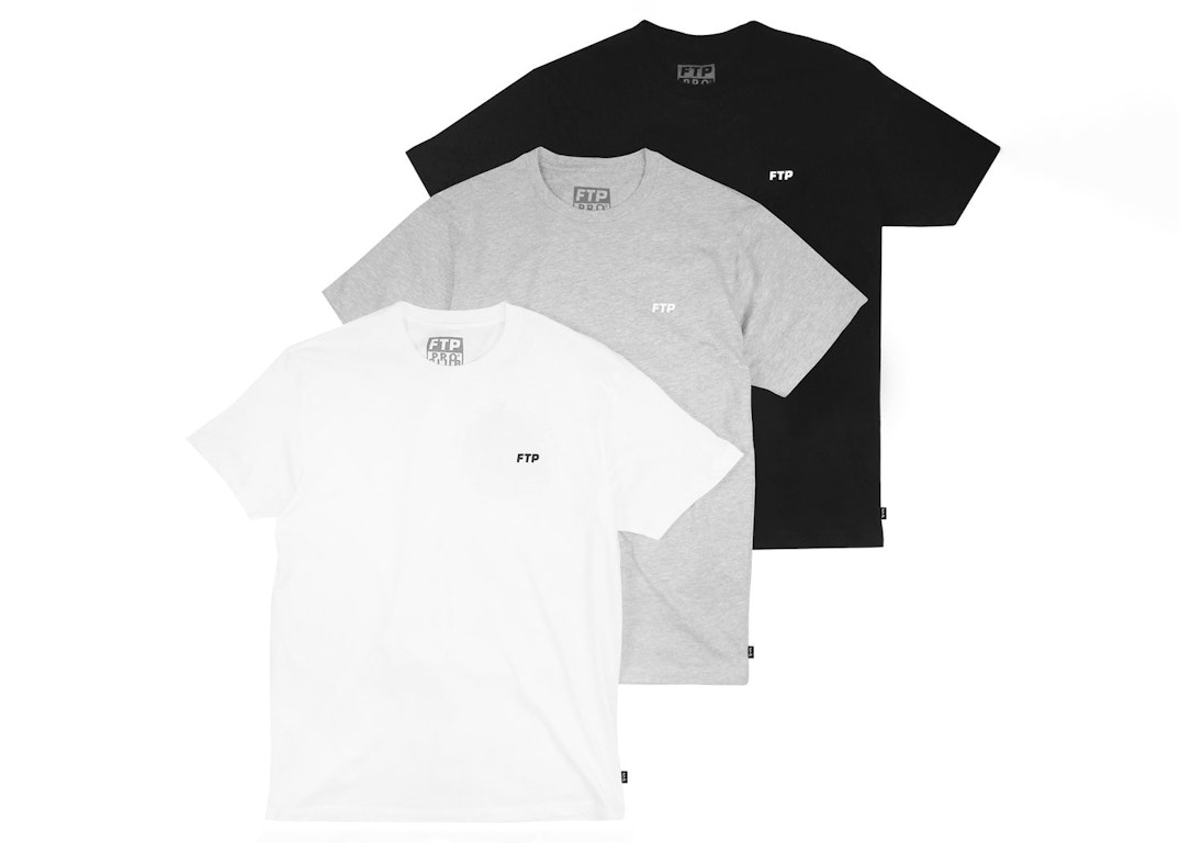 Pre-owned Ftp X Pro Club Tee (3 Pack) Multi