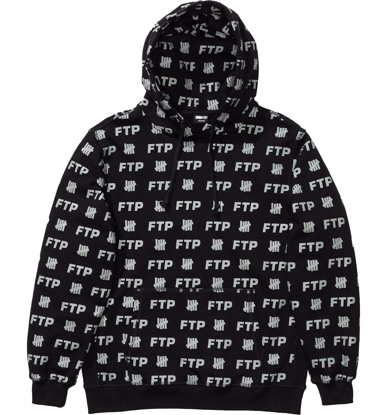 FTP x Undefeated All Over Hoodie Black Men s FW18 US