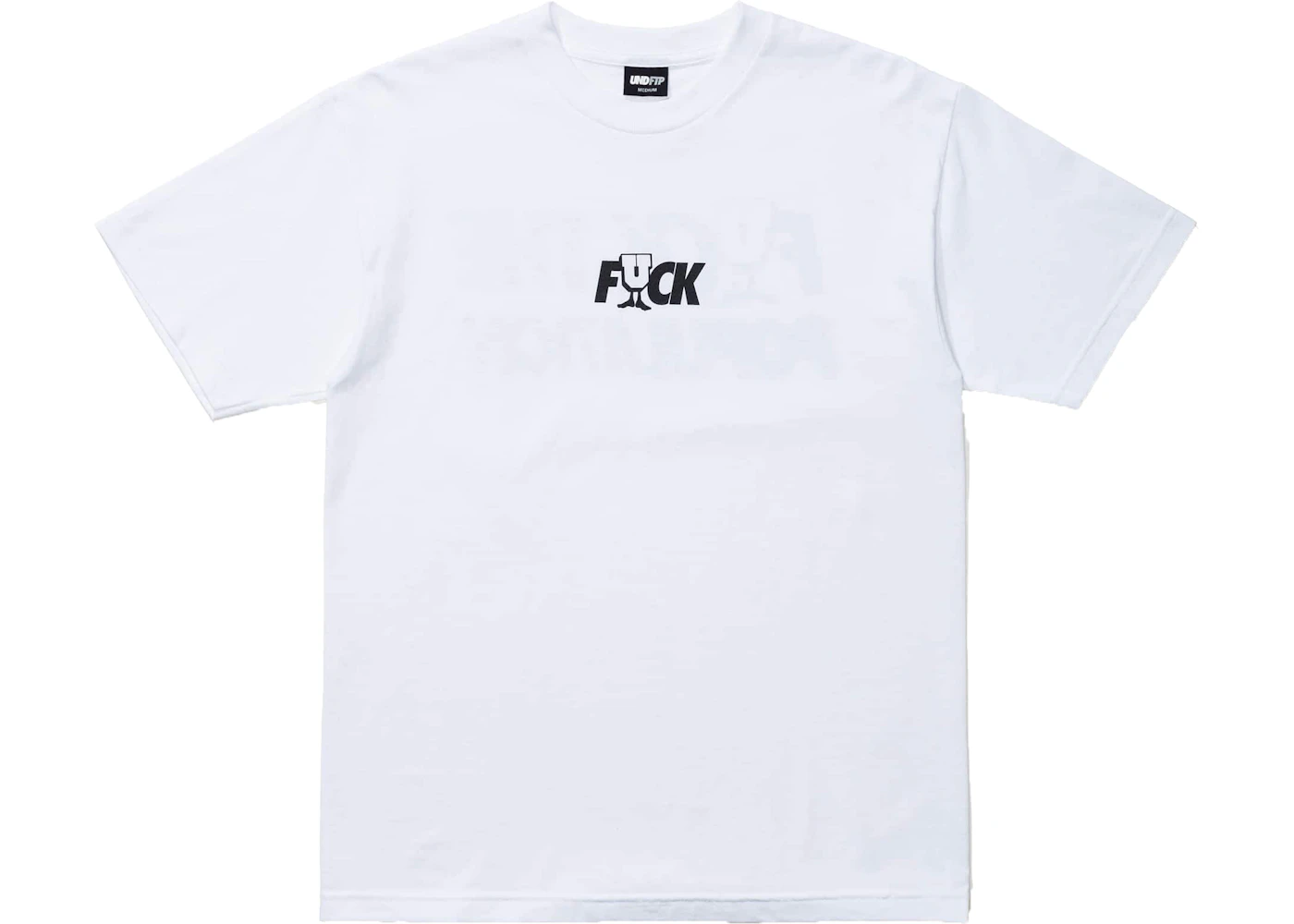 FTP x Undefeated U-Fuck Tee White - FW18 Men's - US