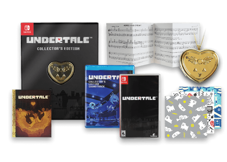 Fangamer PC Undertale Collector's Edition Video Game Bundle - GB