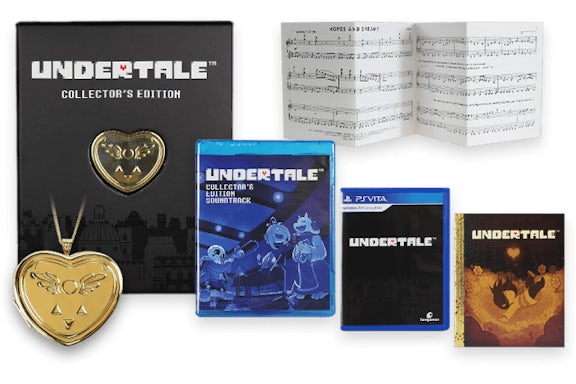 Fangamer PS Vita Undertale Collector's Edition Video Game Bundle