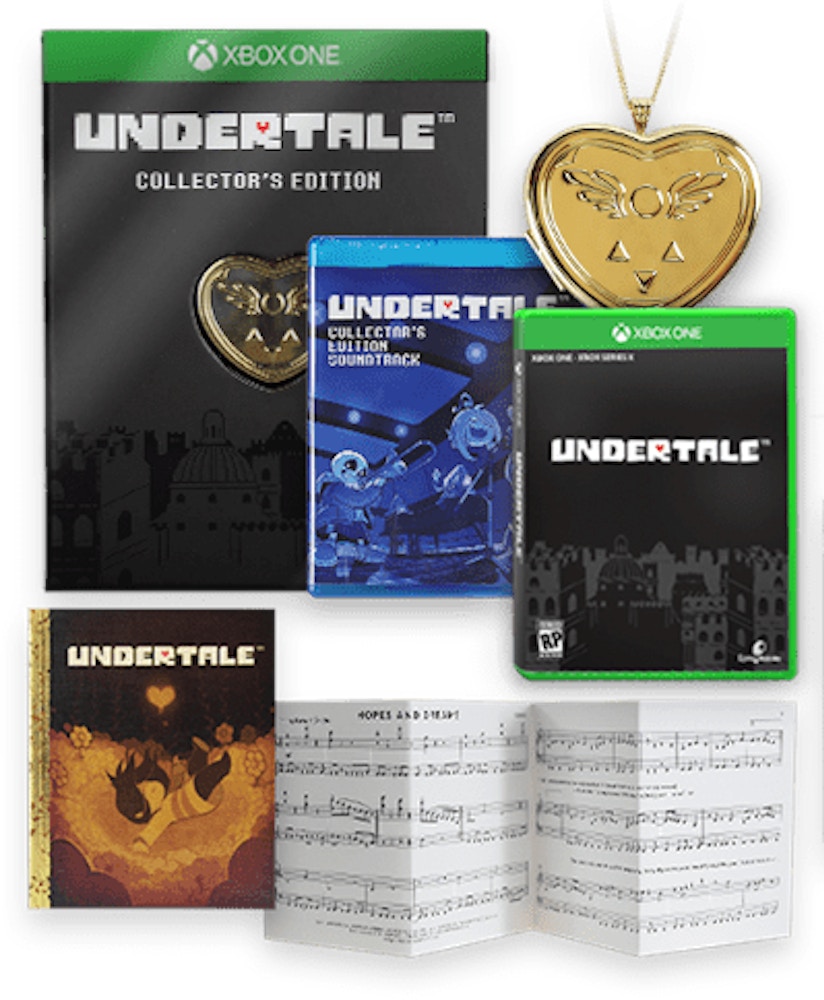 Fangamer Xbox One Undertale Collector S Edition Video Game Bundle