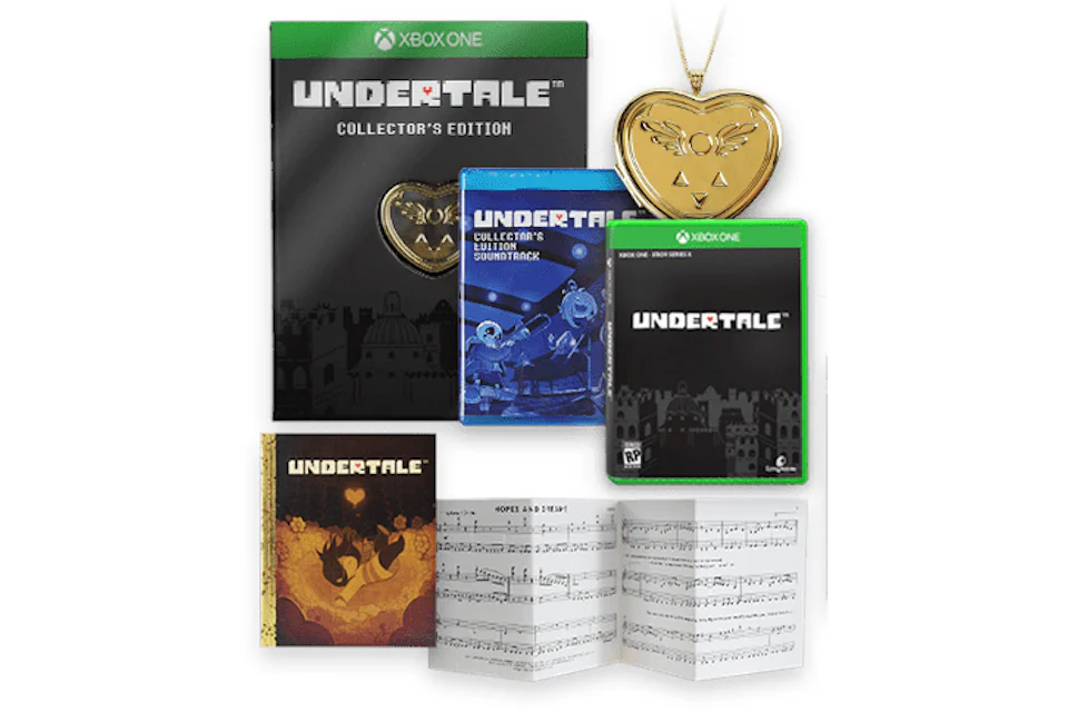 Fangamer Xbox One Undertale Collector's Edition Video Game Bundle