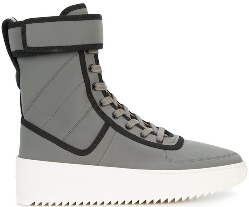 Fear Of God Military Sneaker Grey Black Men's - FG03S18U-20FNFG9499 - US