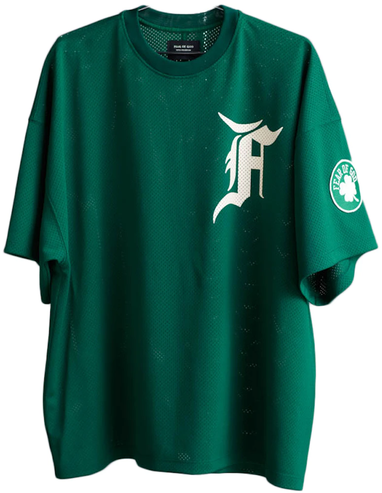 FEAR OF GOD 1987 Mesh Batting Practice Jersey Green Men's - Fifth  Collection - US