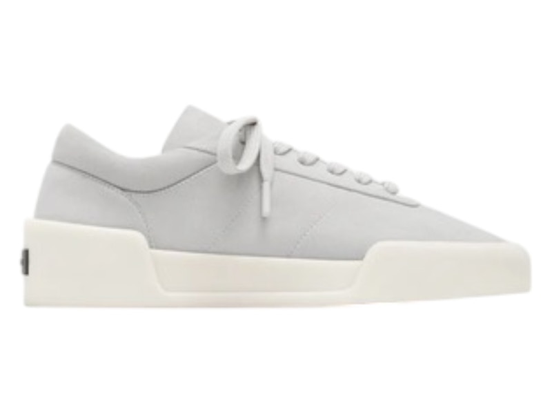 Pre-owned Fear Of God Men's Aerobic Low Sneakers In Light Grey