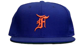 FEAR OF GOD All Star New Era Fitted Cap Hat Blue/Orange