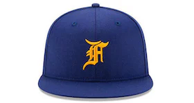 FEAR OF GOD All Star New Era Fitted Cap Hat Blue/Yellow