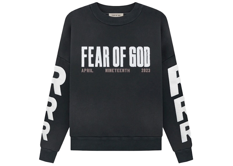 fear of god rrr123 April 19 Crewneck | www.innoveering.net