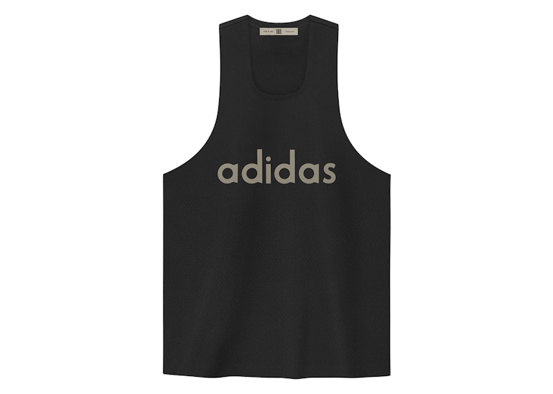 Pre-owned Fear Of God Men's Athletics Performance Tank In Black