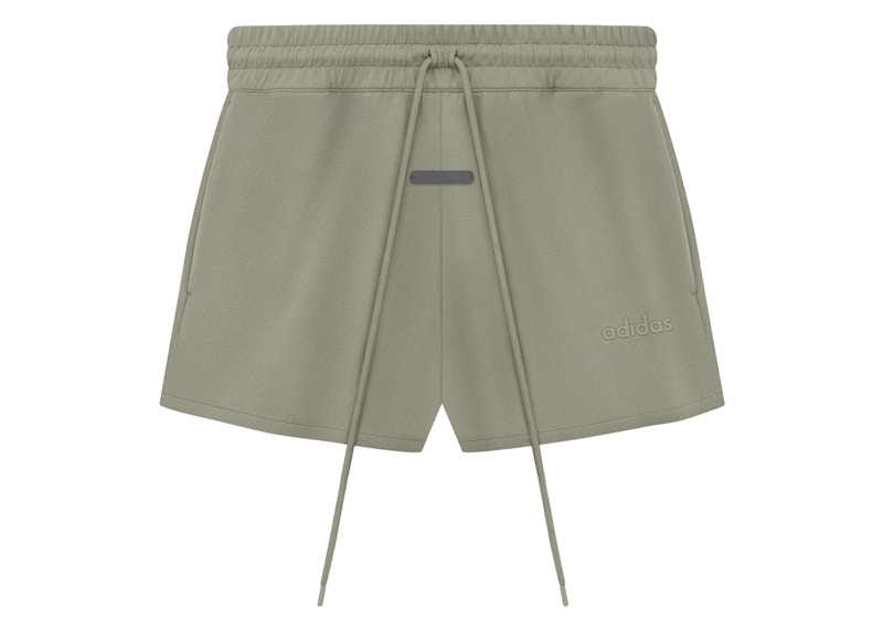 Pre-owned Fear Of God Men's  Athletics Suede Fleece Short In Clay