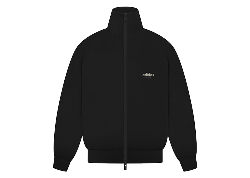 Pre-owned Fear Of God Athletics Womens Tricot Track Jacket In Black