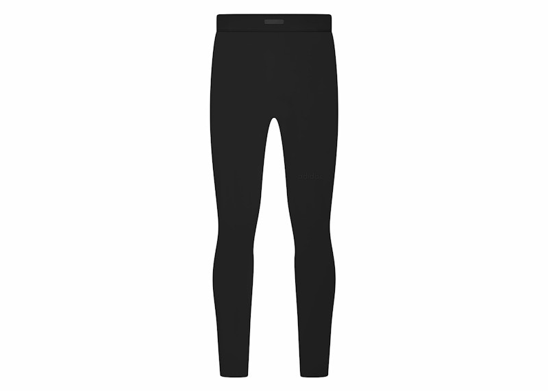 Pre-owned Fear Of God Men's Athletics Base Layer Running Tight In Black