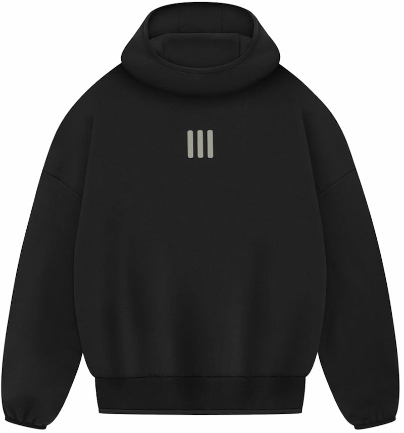 Fear of God Athletics Heavy Fleece Hoodie Black Men's FW23 US